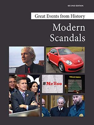 cover image of Great Events from History: Modern Scandals